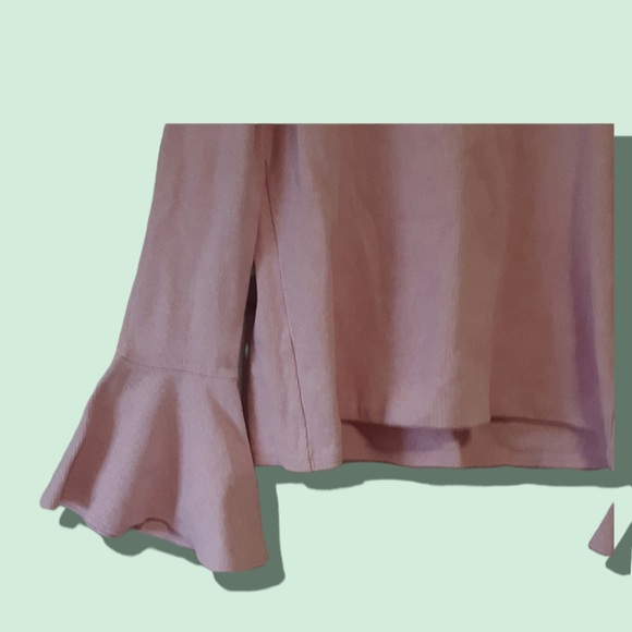 Seed Heritage Pink Bell Sleeve Jumper Size XS - Picture 2 of 11